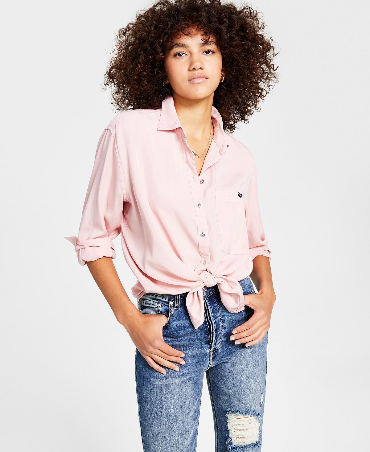 

Женский топ с пуговицами спереди Calvin Klein Jeans