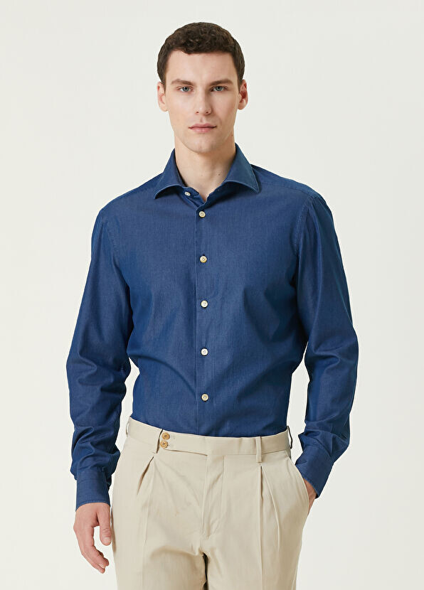 

Рубашка Kiton, синий
