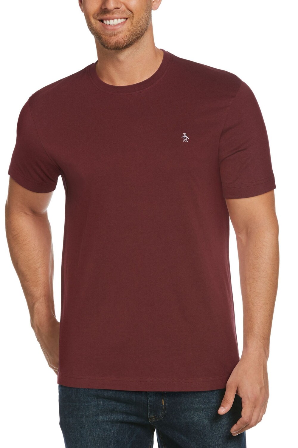 

Футболка Pin Point с короткими рукавами Original Penguin, красный