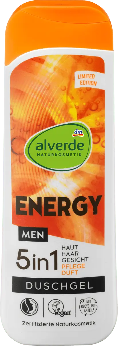 

Гель для душа 5в1 Энергия 250мл Alverde