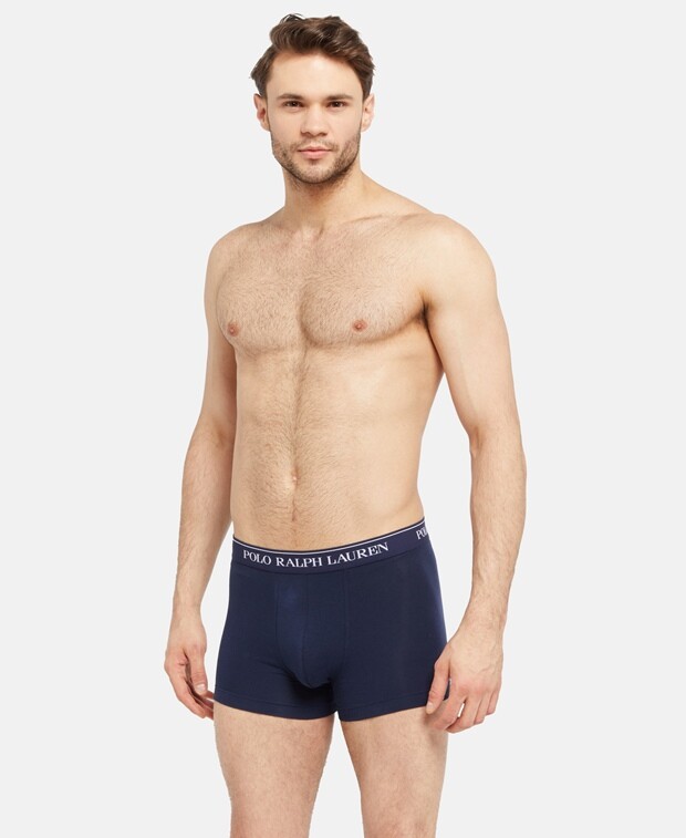 

Трусы-боксеры, 3 шт. Polo Ralph Lauren, темно-синий