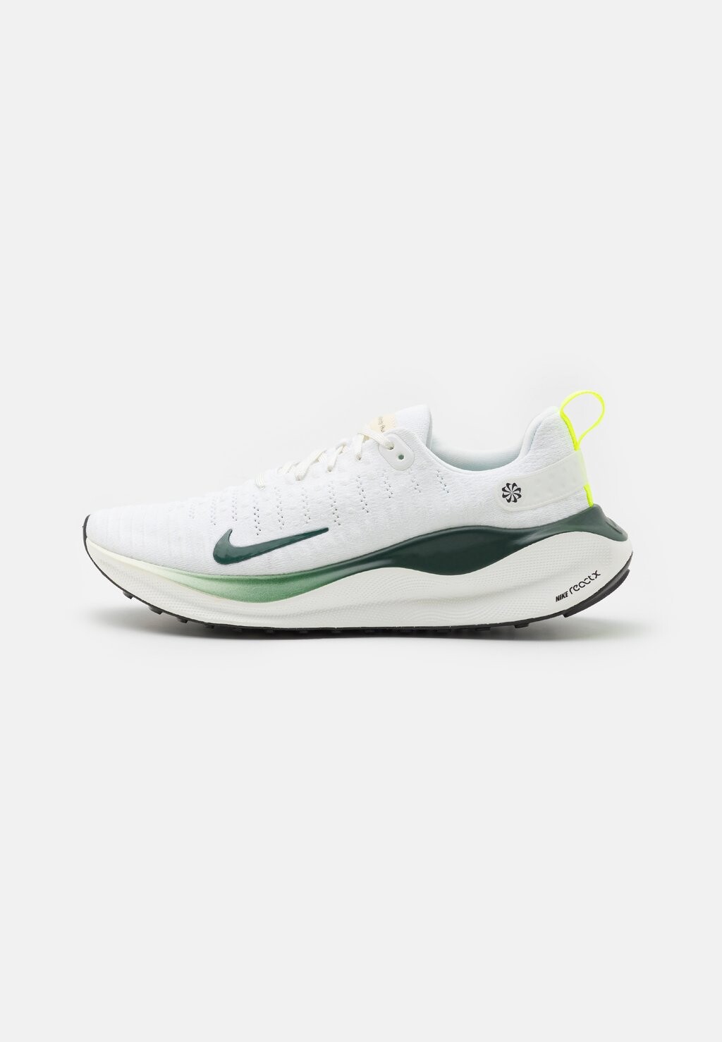

Нейтральные кроссовки REACTX INFINITY RUN FK4 Nike, цвет white/pro green/volt/sail/black