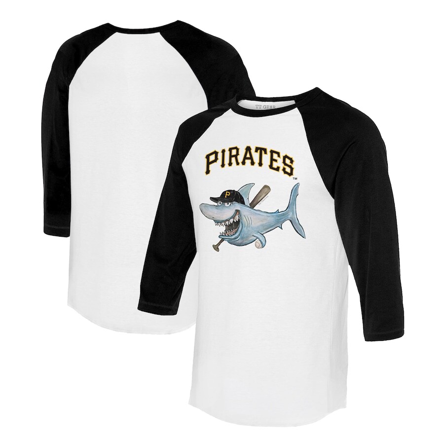 

Футболка с длинным рукавом Tiny Turnip Pittsburgh Pirates, белый
