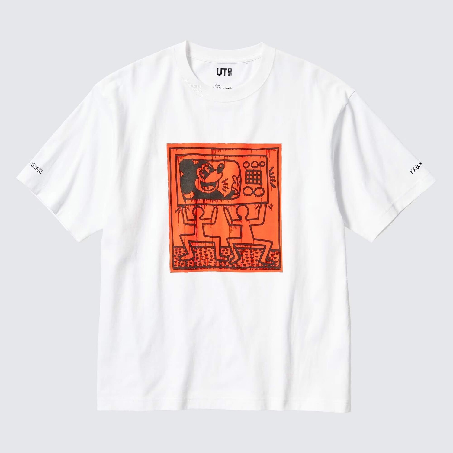 

Футболка Uniqlo UT Mickey Mouse x Keith Haring, белый
