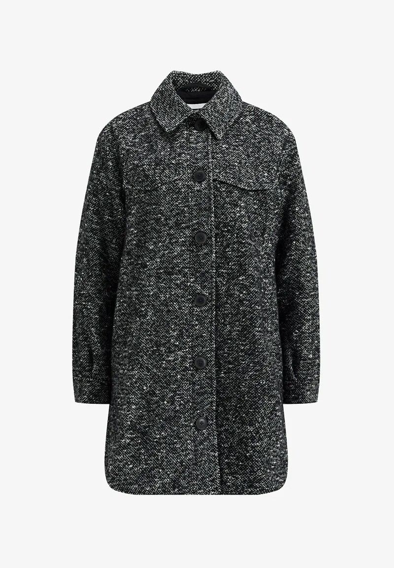 

Пальто классическое We Fashion, черный
