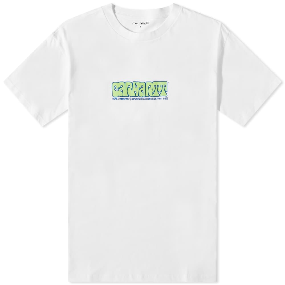

Футболка Carhartt WIP Heat Script, белый