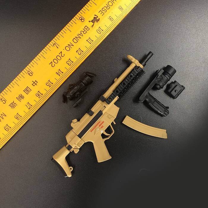 

Аксессуар для фигурок WJST1942 MP5-A5 RAS 1:6 Scale, 10 см