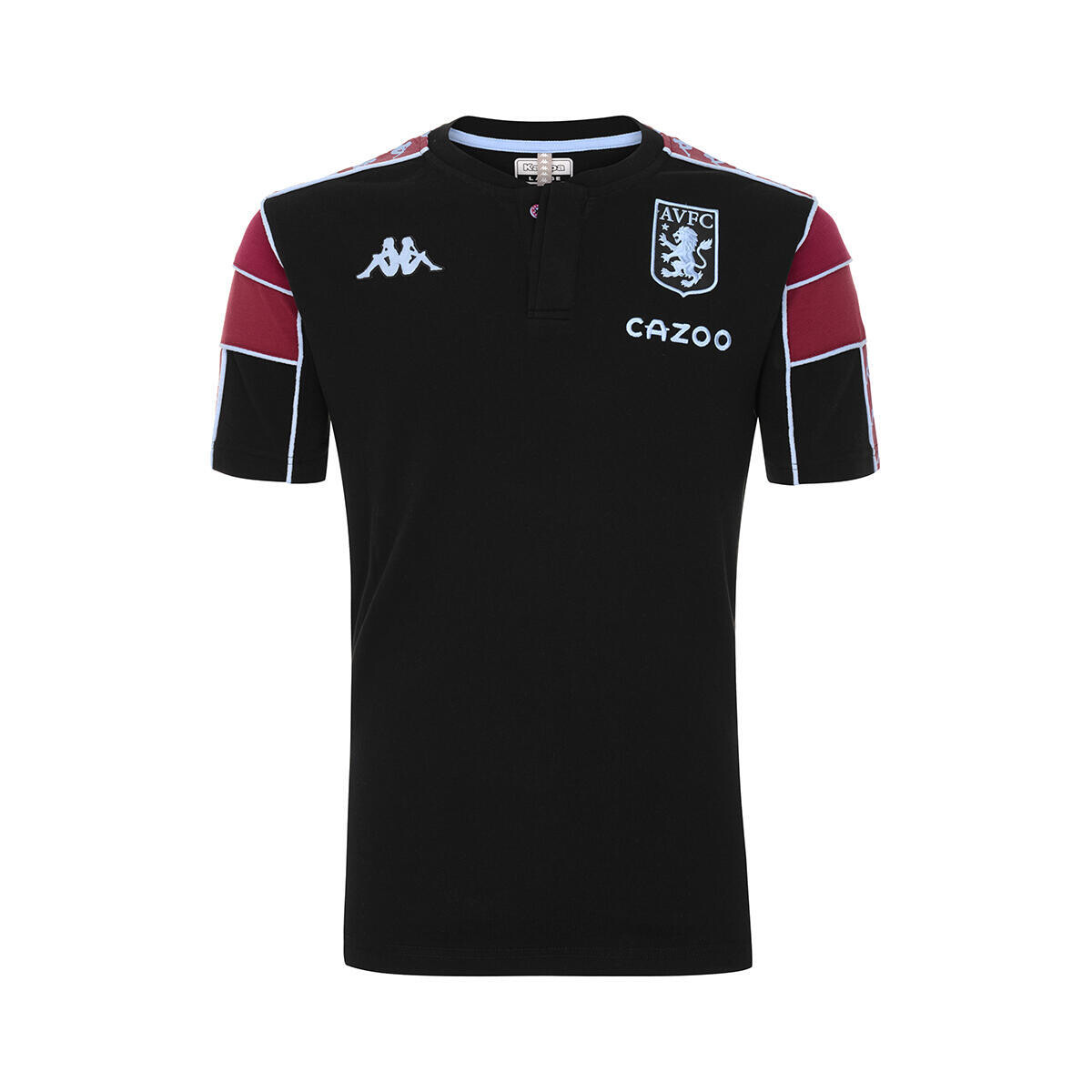 

Polo Aston Villa FC 2021/22 222 банда арариси слим KAPPA, черный/черный/бордо