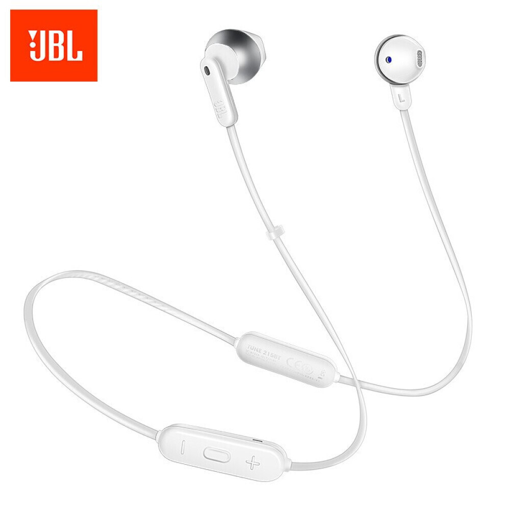 

Беспроводные наушники JBL TUNE215BT спортивные, белый