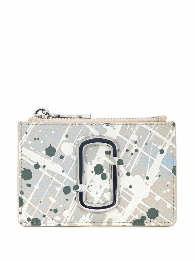 

Кожаное портмоне с логотипом Marc Jacobs