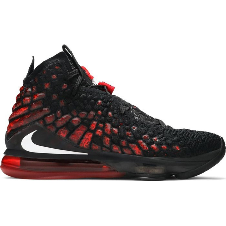 Кроссовки Nike LeBron 17 EP 'Infrared VI', красный/черный