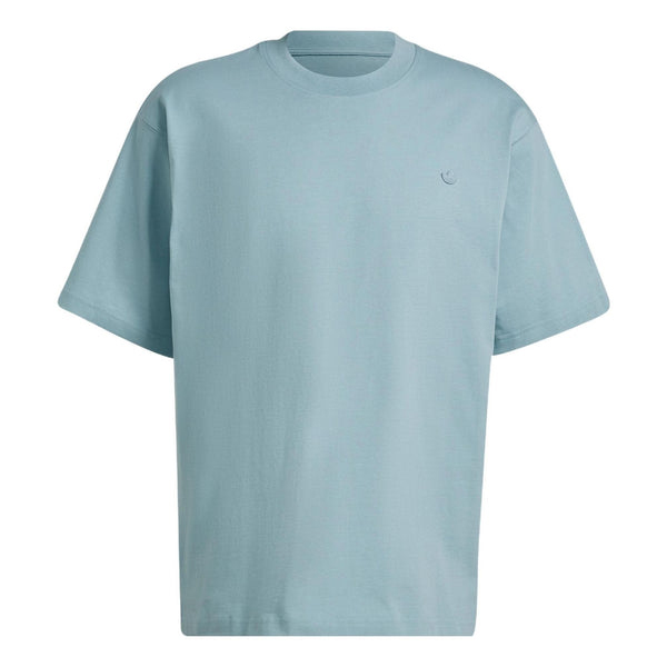 Футболка Adidas originals Solid Color Short Sleeve Light Gray T-Shirt, Серый