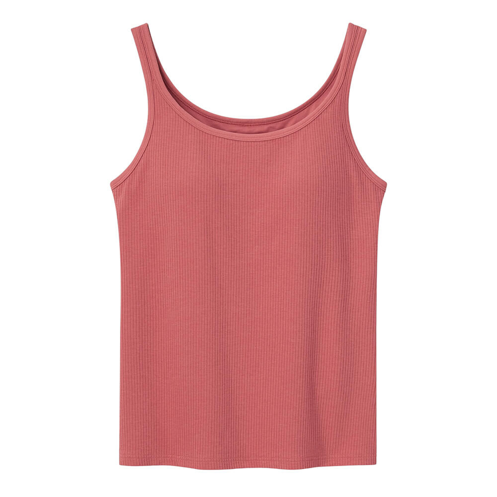 

Майка-бюстгальтер Uniqlo Airism Cotton Ribbed, розовый