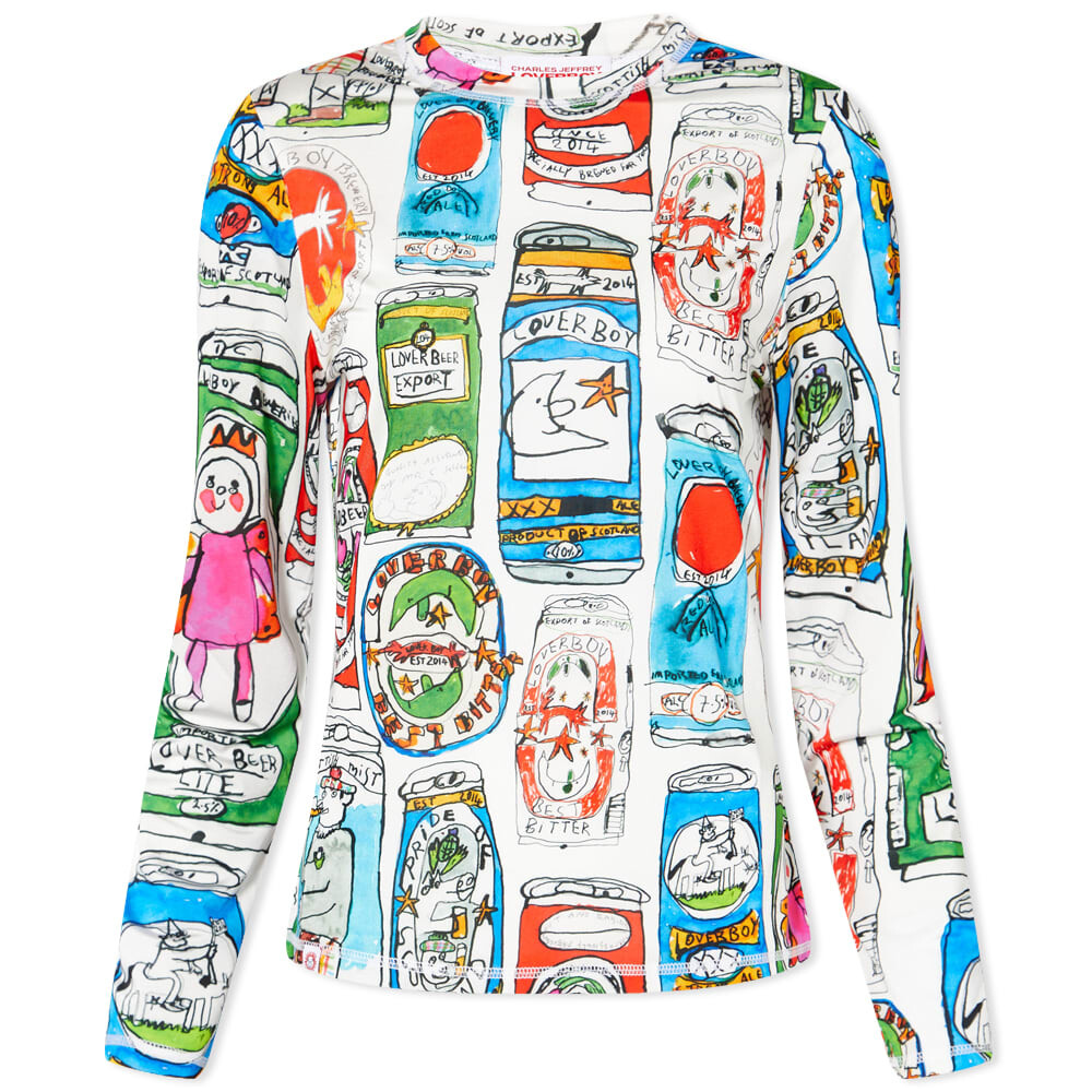 

Футболка Charles Jeffrey Loverboy Fitted Long Sleeve Top