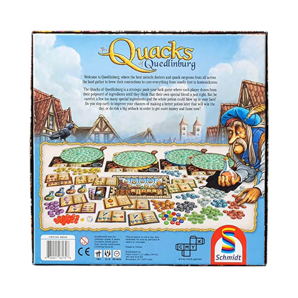 Настольная игра CMYK: The Quacks of Quedlinburg – купить из-за границы  через сервис «CDEK.Shopping»