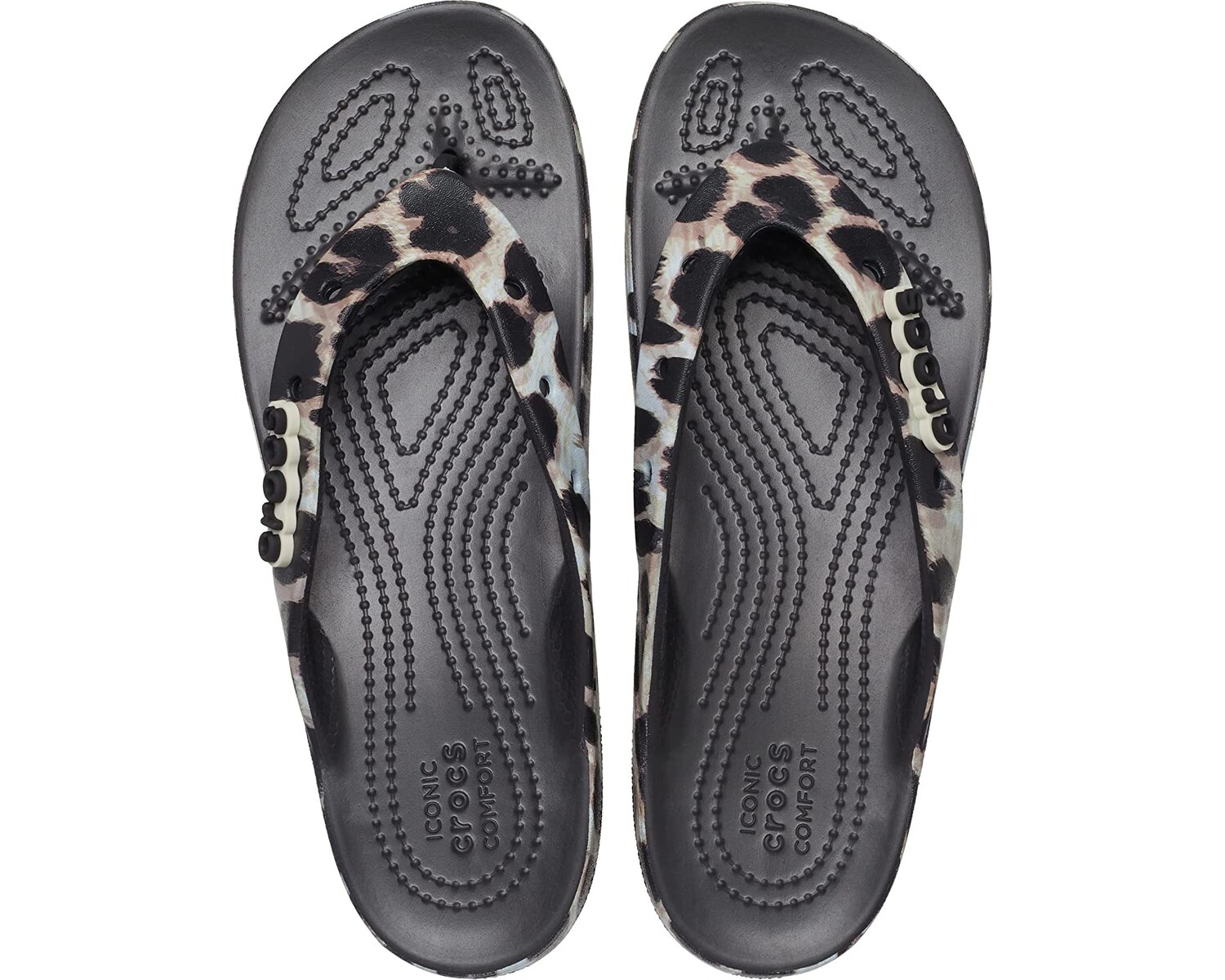 

Сандалии Classic Platform Flip-Flop Crocs, черный