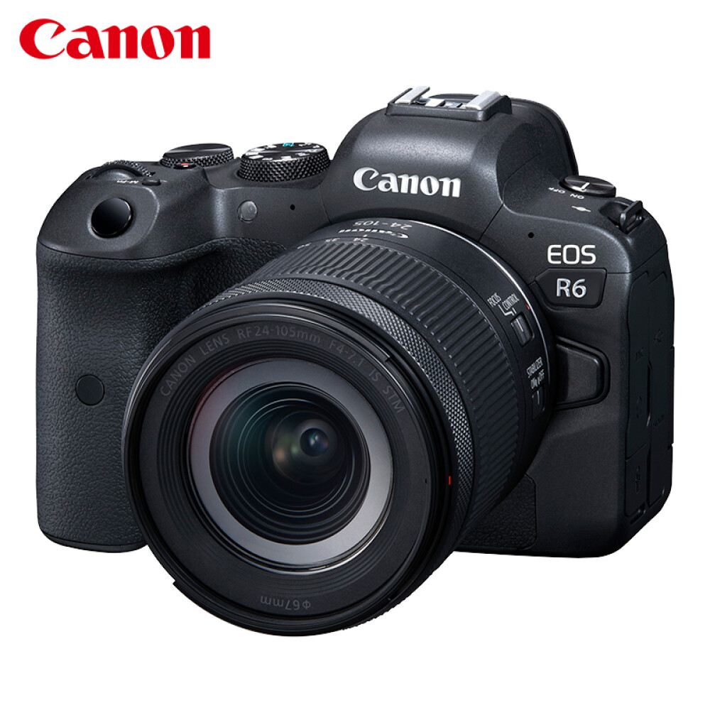 Цифровой фотоаппарат Canon EOS R6 4K (RF 24-105mm） цифровой фотоаппарат canon eos r6 kit rf 24 105mm f 4 7 1 is stm