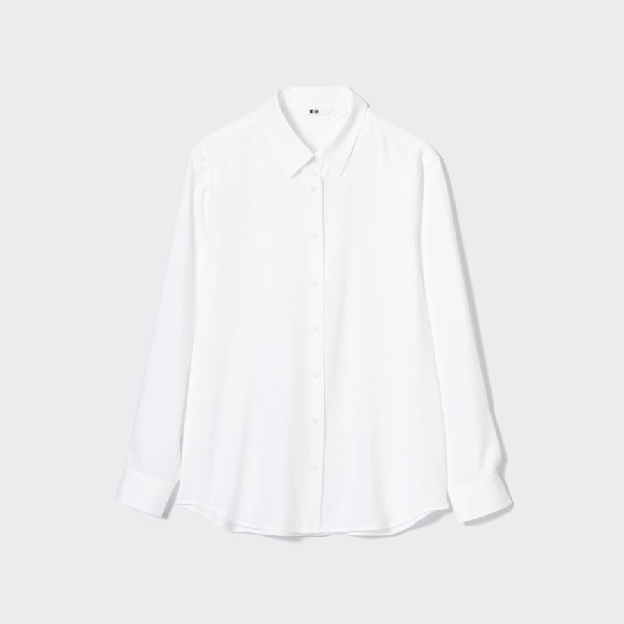 

Блуза Uniqlo Rayon, белый