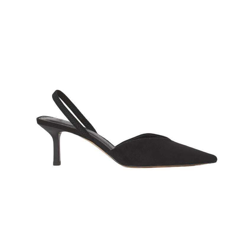 

Босоножки H&M Faux Suede, черный