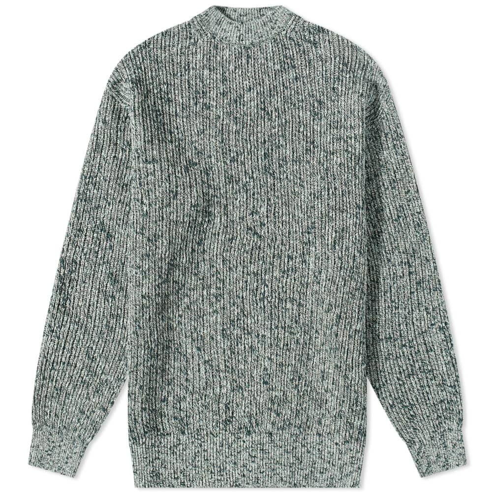 

Джемпер Auralee Yarn Rib Knit, Серый