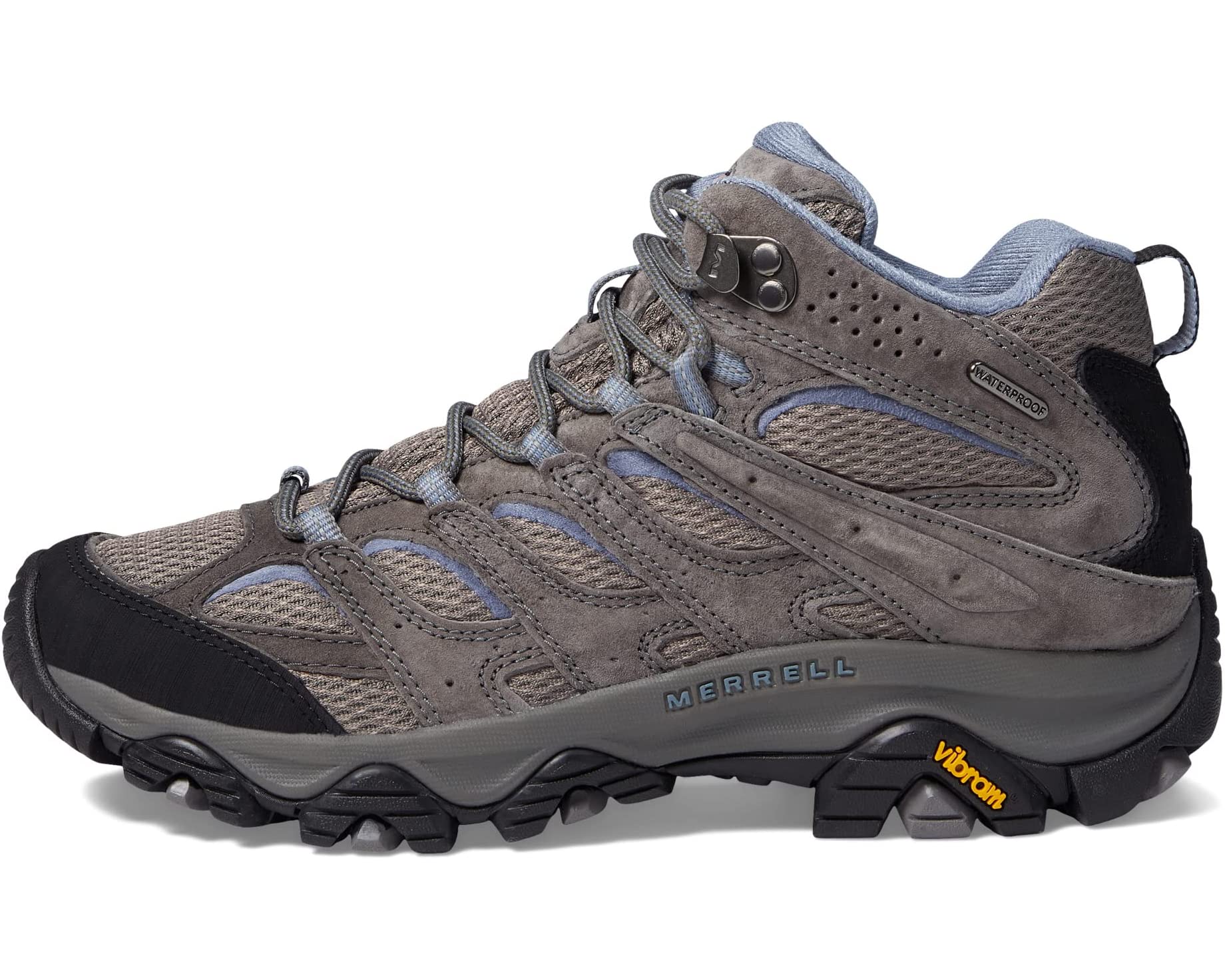 Кроссовки Moab 3 Mid Waterproof Merrell, гранит - фото