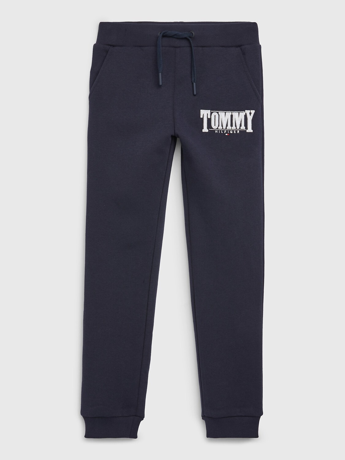 

Детские спортивные брюки с логотипом Tommy Hilfiger, небо пустыни