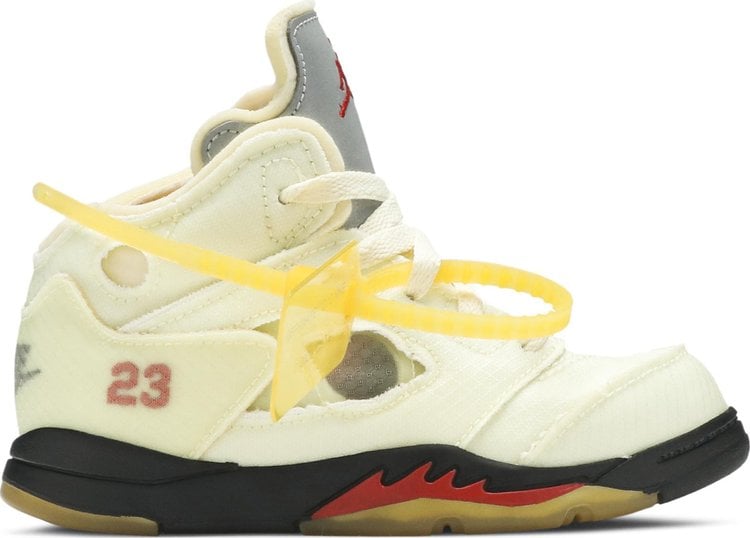 Nike air jordan shop retro 5 off-white