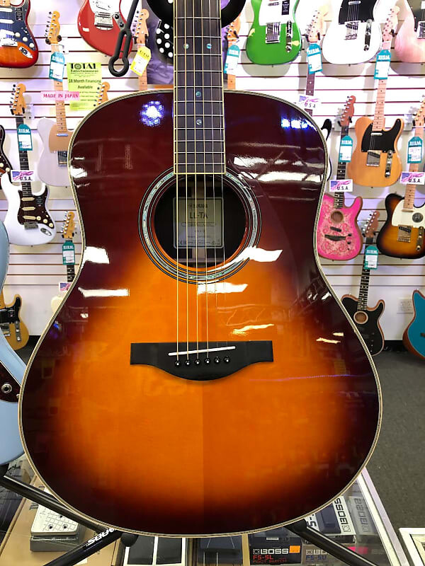 

Yamaha LL-TA TransAcoustic Guitar Brown Sunburst - B Stock Полная гарантия LLTABS