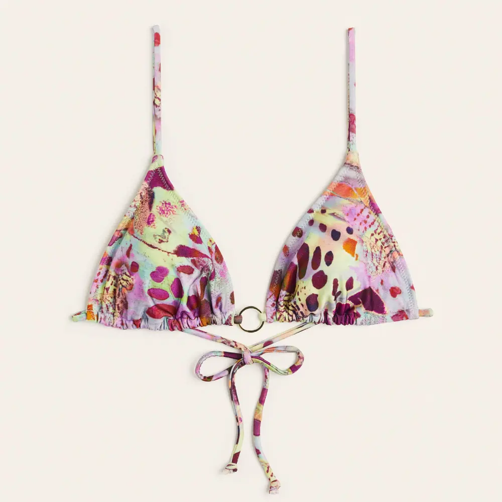 

Лиф бикини H&M Padded Triangle, многоцветный, Белый