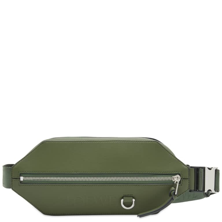 

Поясная сумка Loewe Convertible Sling, темно-зеленый