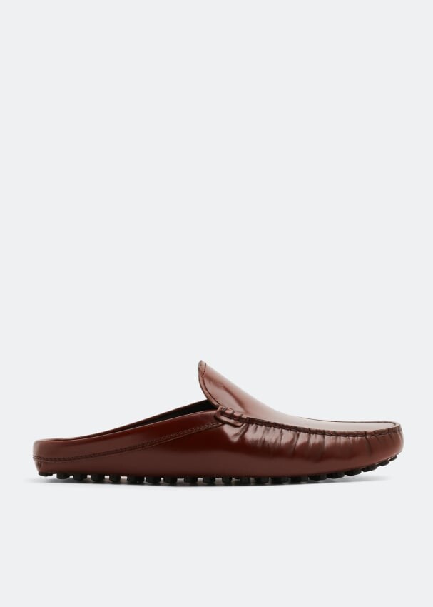 

Слиперы TOD'S Gommino slippers, коричневый