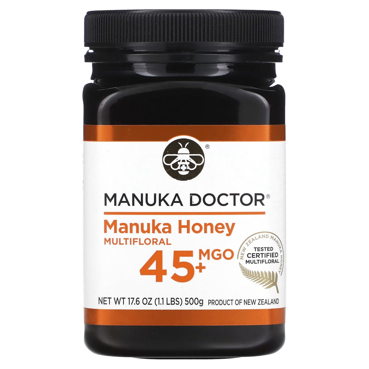 

Manuka Doctor Многоцветковый мед манука MGO 45+, 500г