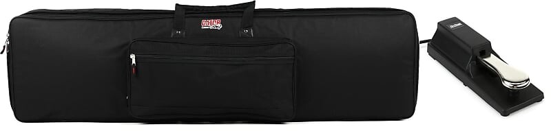 

Комплект Gator GKB-88 SLXL Keyboard Gig Bag с педалью сустейна для клавиатуры On Stage KSP100 Gator + On-Stage GKB-88 SLXL=1 KSP100=1