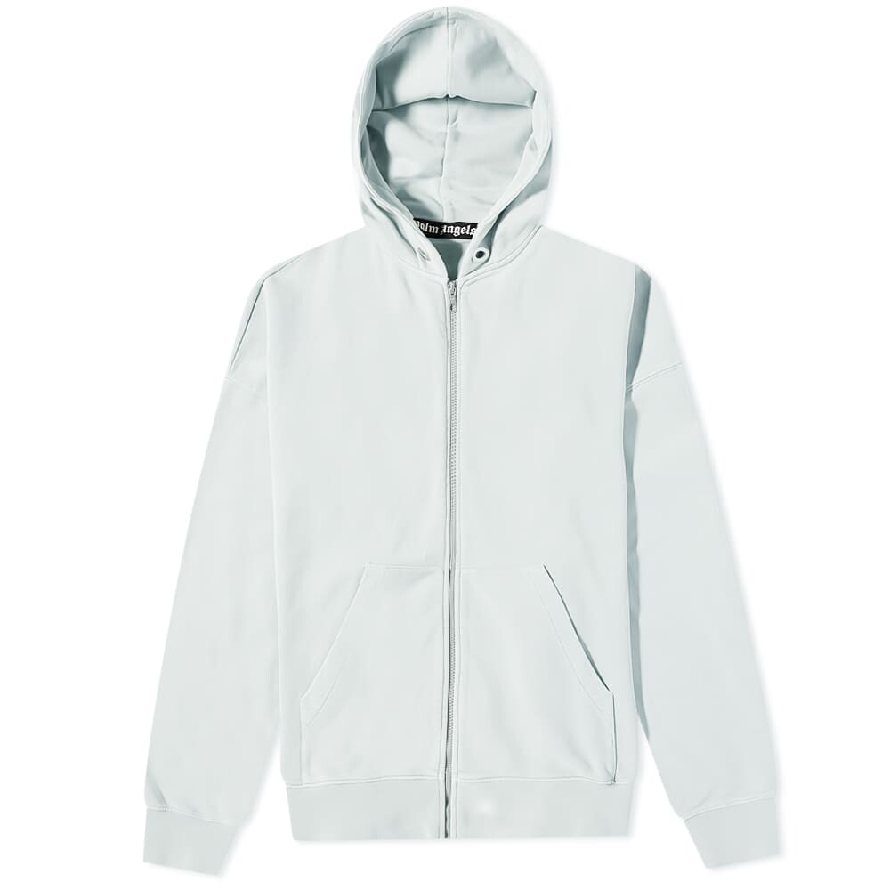 

Толстовка Palm Angels Reverse Logo Zip Hoody, Серый
