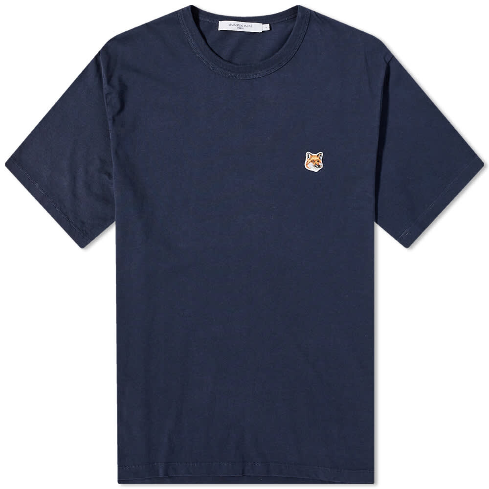 

Футболка Maison Kitsuné Fox Head Patch Classic Tee, Серый