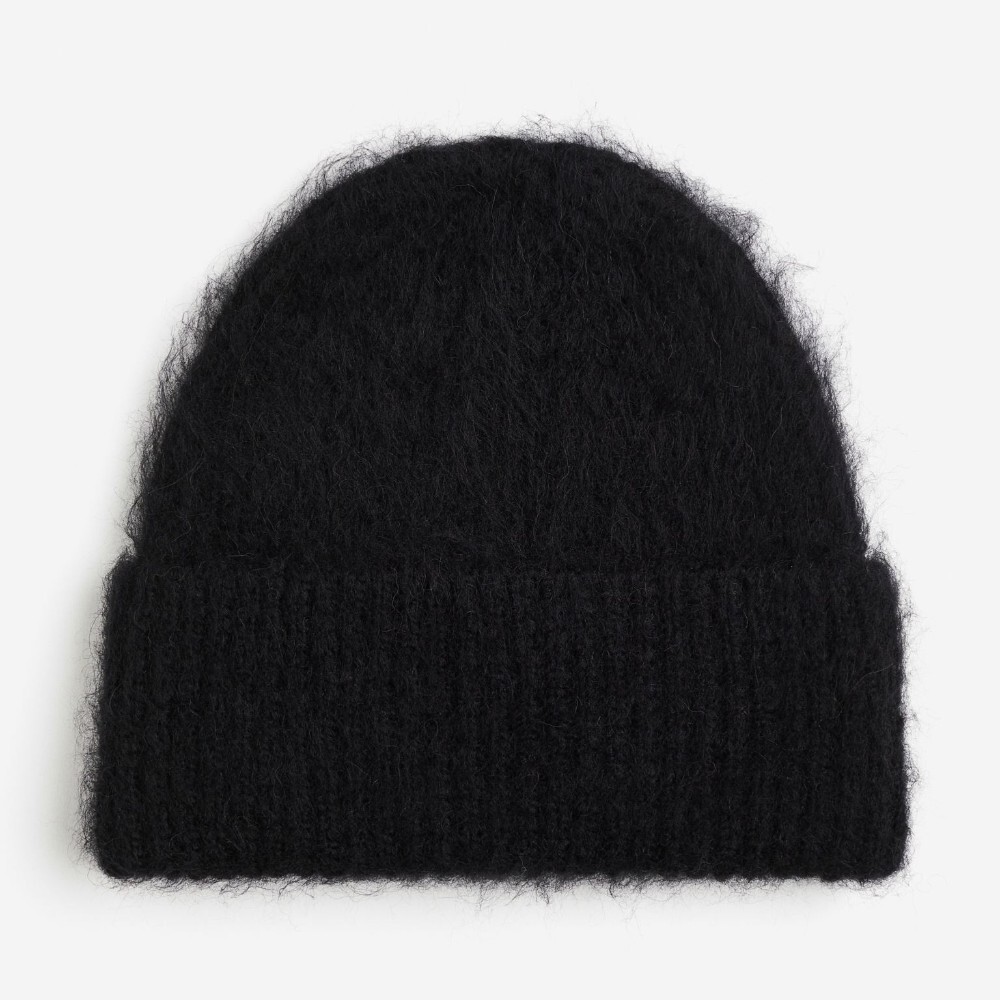 

Шапка H&M Rib-knit, черный