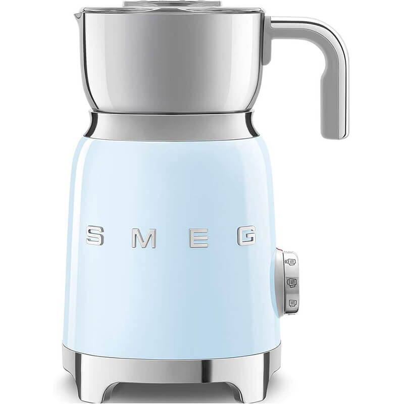 

Вспениватель молока Smeg MFF01PBUK, пастельно-голубой/серебристый