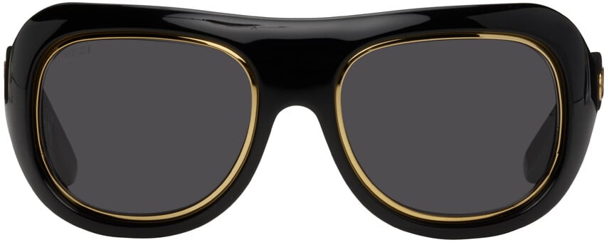 

Черные солнцезащитные очки Navigator Gucci