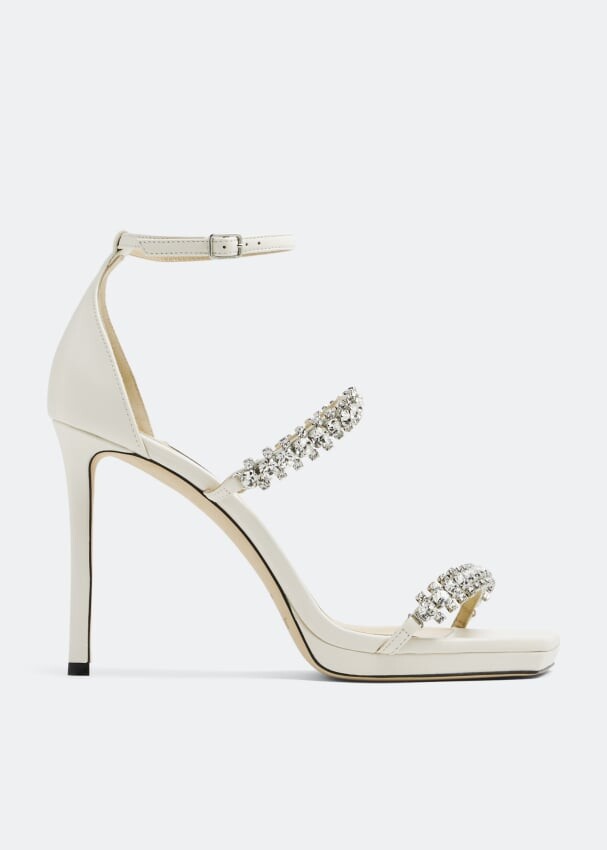 

Сандалии JIMMY CHOO Bing 105 sandals, белый