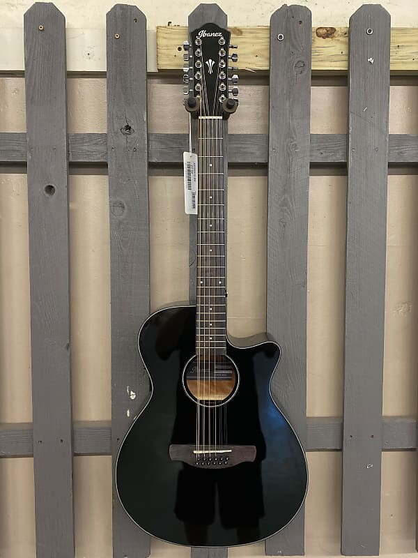 

Ibanez AEG5012 12-струнная черная глянцевая AEG5012 12-String Black High Gloss