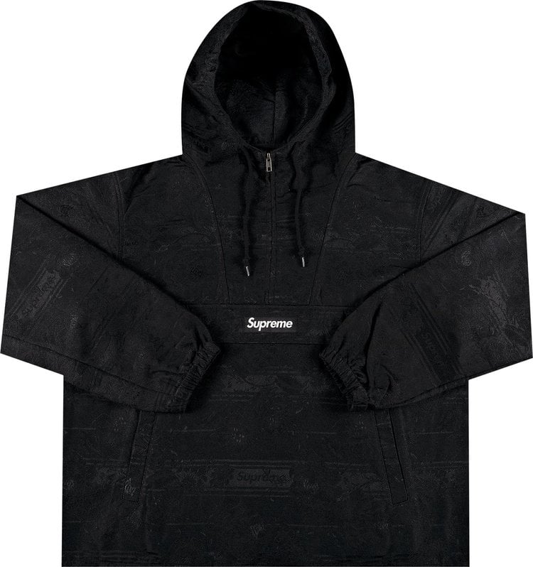 Анорак Supreme Floral Tapestry Anorak 'Black', черный - фото