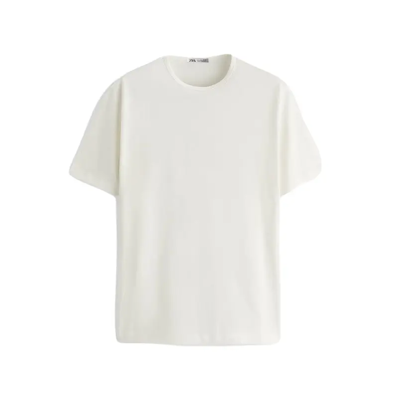 

Футболка ZARA Faded-effect, светло-бежевый