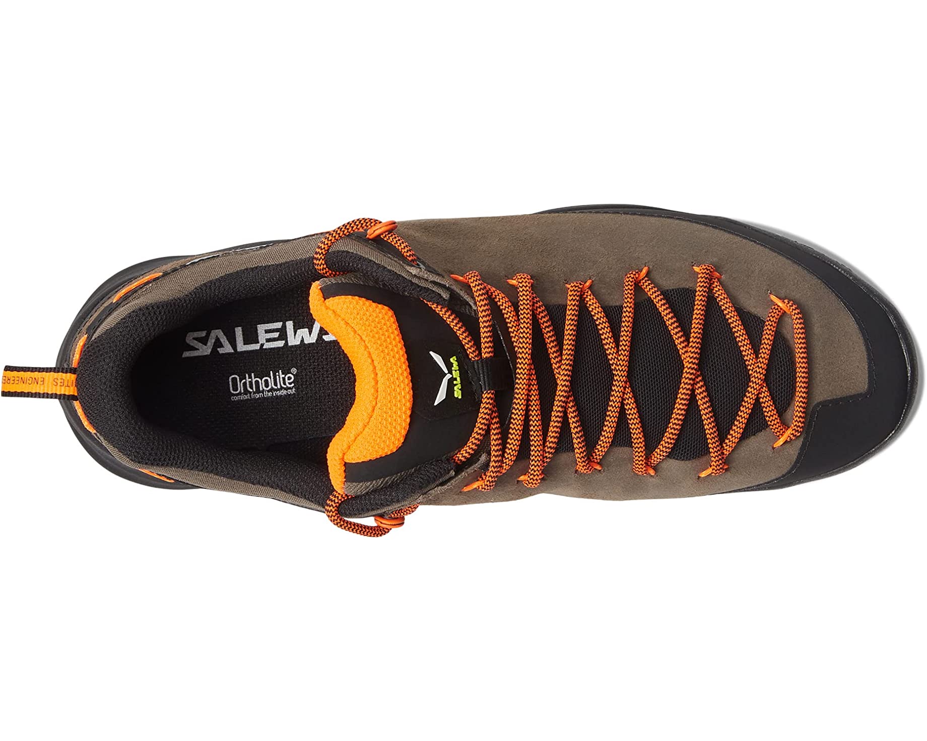 Кроссовки Wildfire Leather SALEWA, банджи-шнур - фото