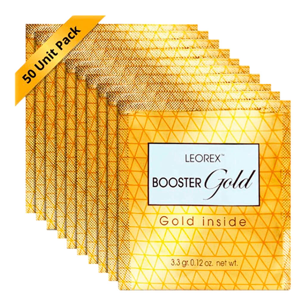 Маска золотой бустер Leorex Booster Gold, 50 сашетов