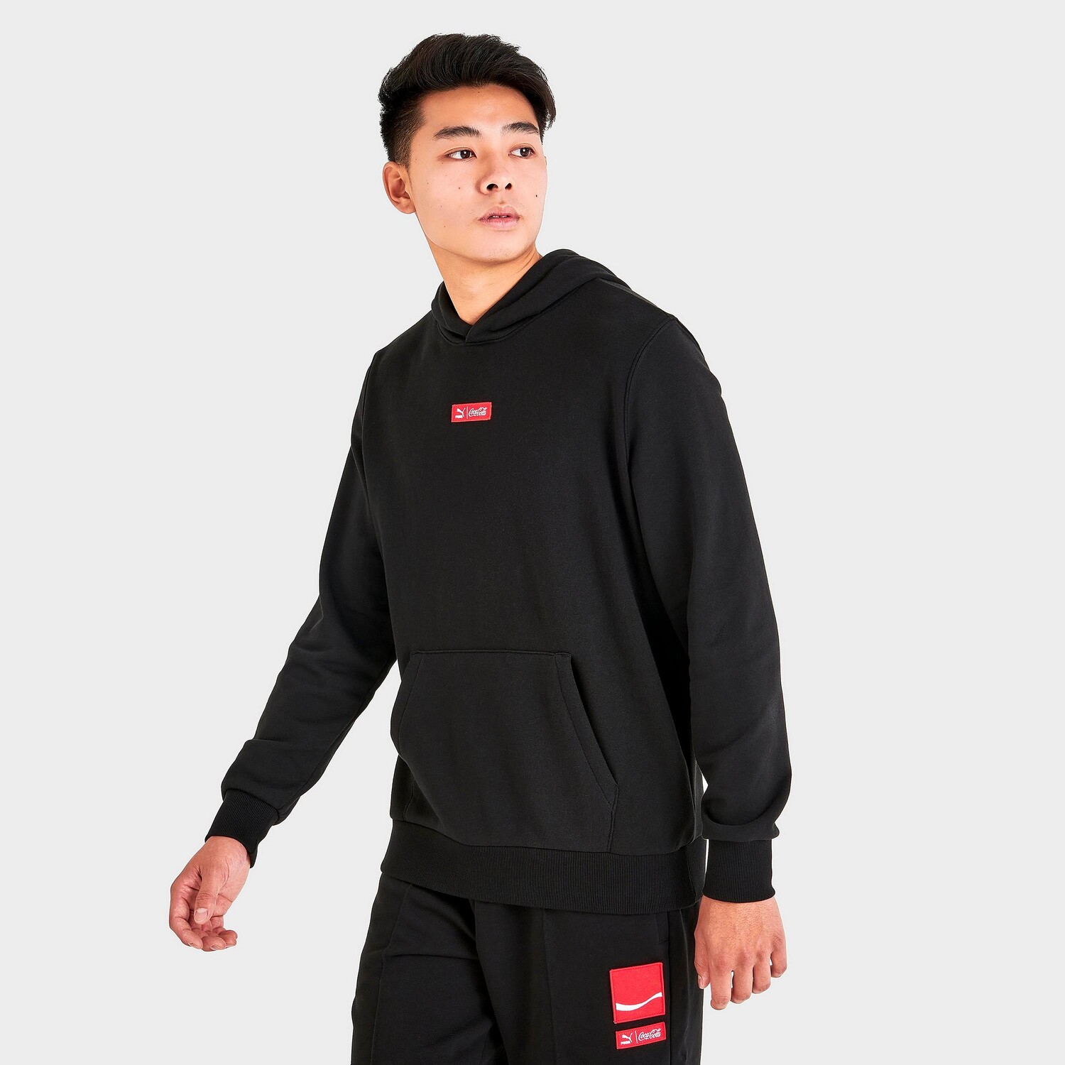Мужская толстовка с капюшоном Puma x Coca-Cola, черный – заказать из-за ...