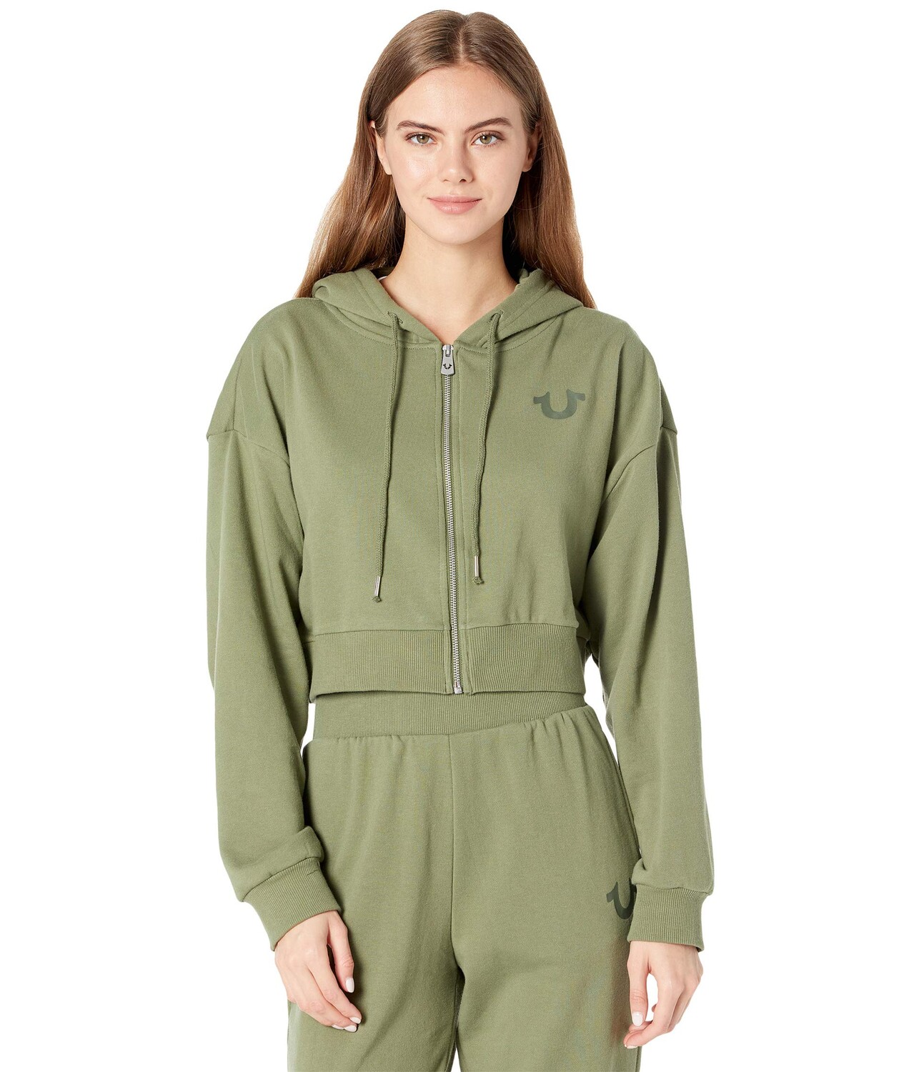 

Худи True Religion, Oversized Buddha Zip Hoodie