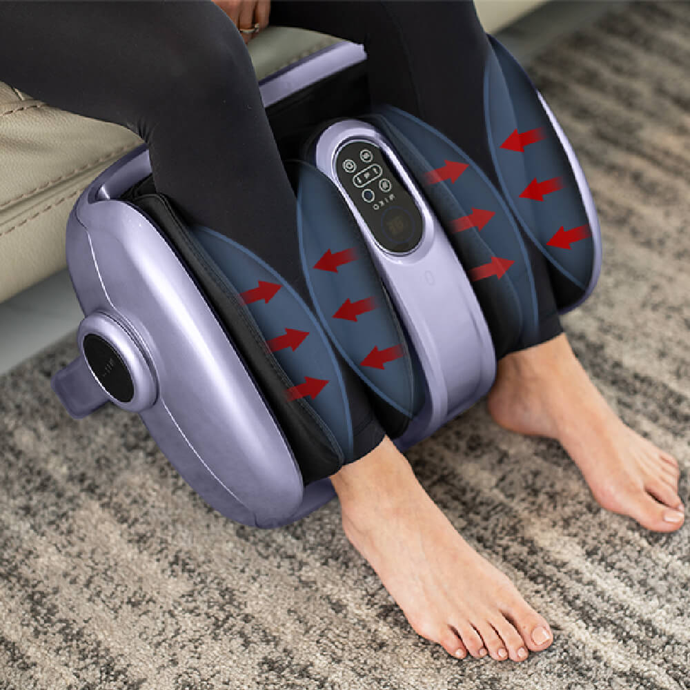 Массажер для ног Miko Shiatsu Foot Machine, угольно-серый – заказать с  доставкой из-за рубежа через онлайн-сервис «CDEK.Shopping»