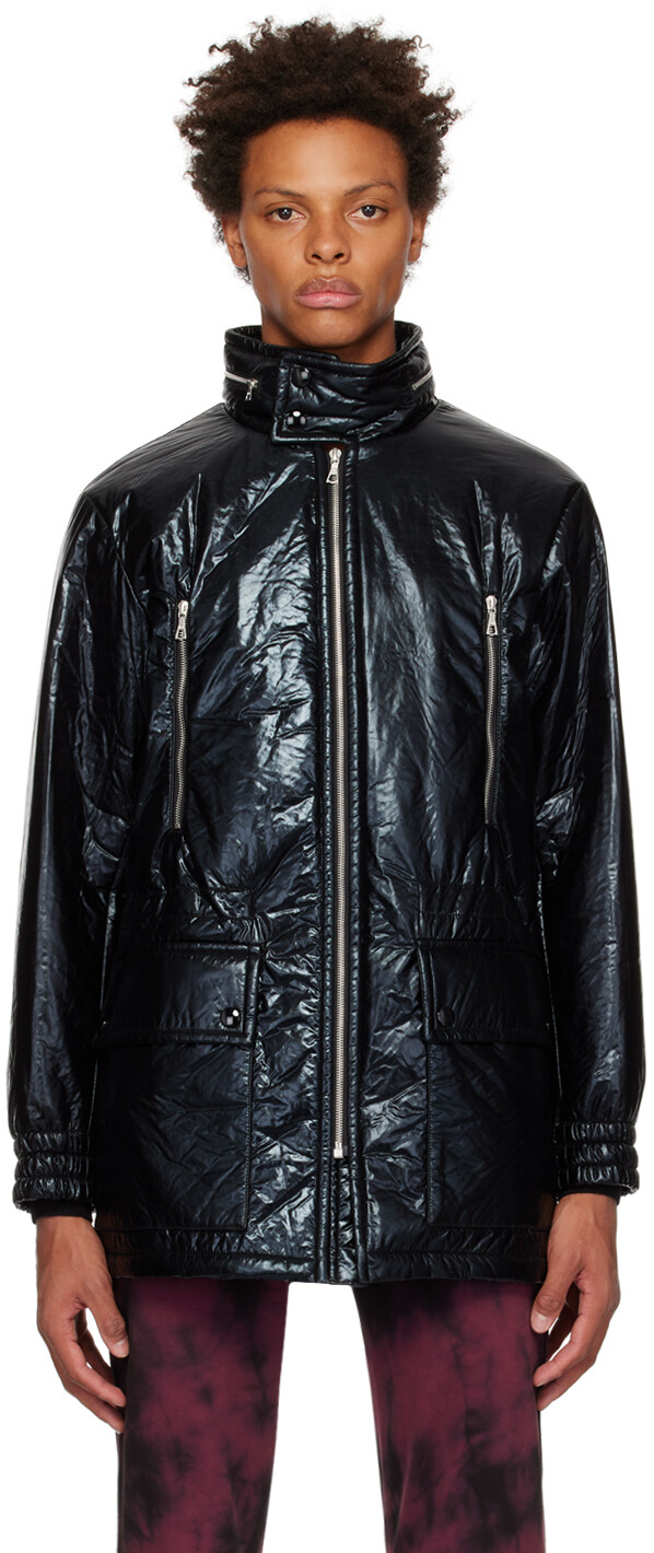 

Эксклюзивная черная куртка SSENSE Dries Van Noten, Черный