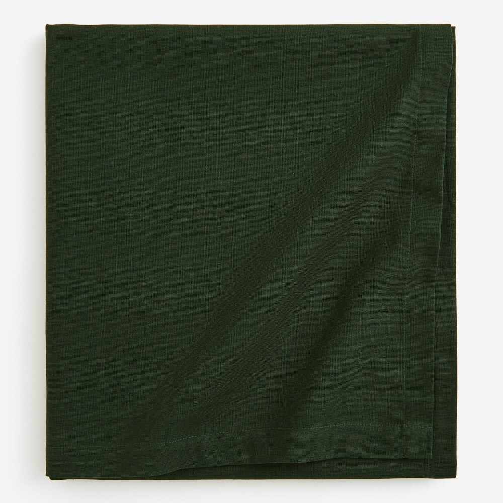 

Скатерть H&M Home Cotton, темно-зеленый