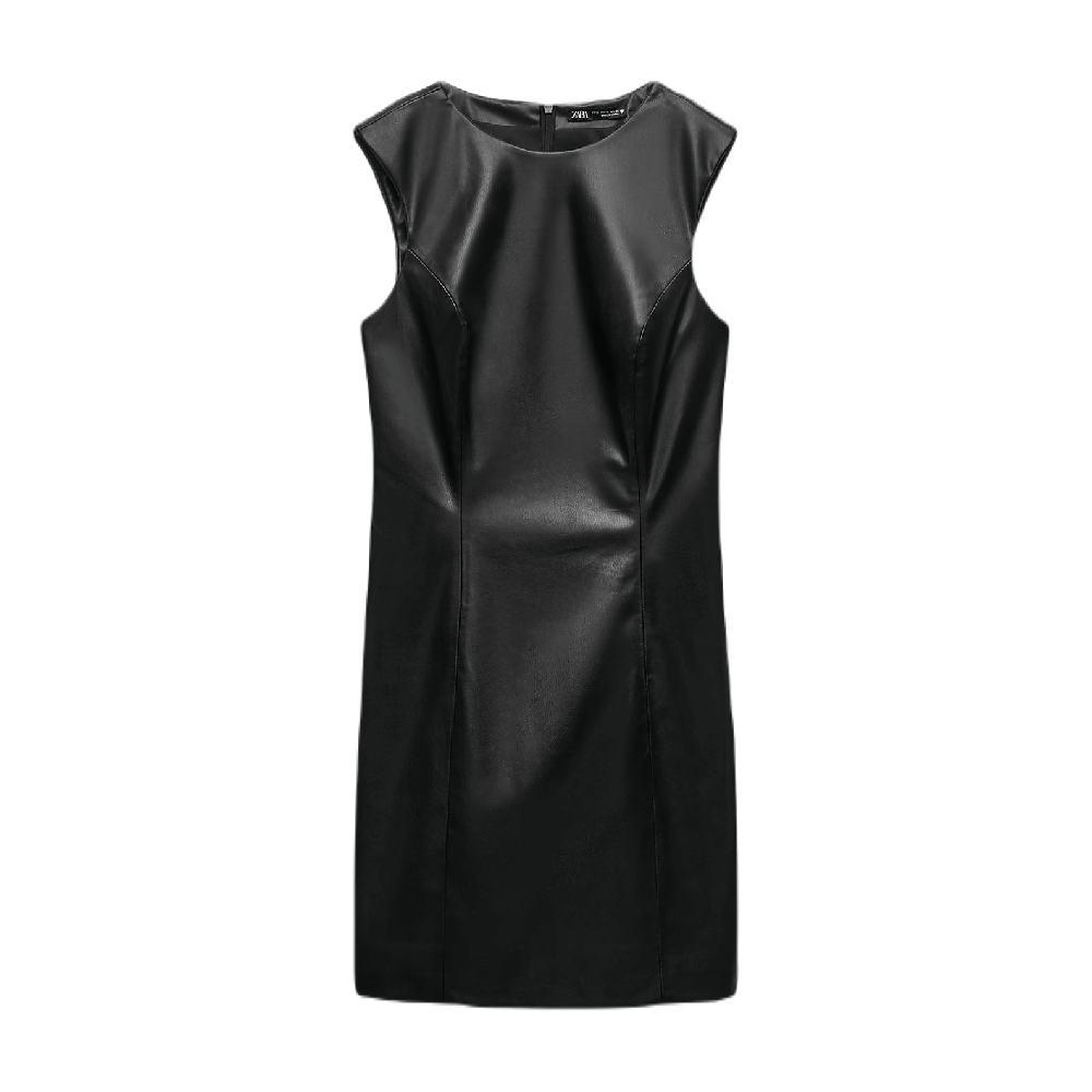 Платье Zara, черный (Размер M) платье zara мини размер m черный
